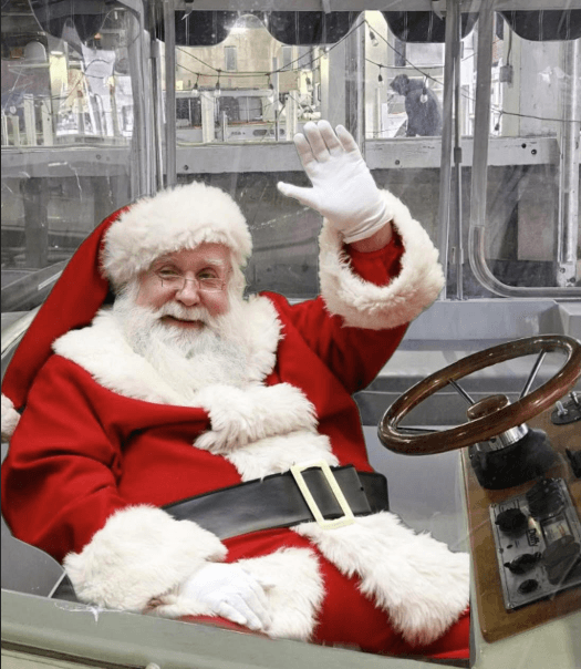 Santa Captained Heated Duffy 