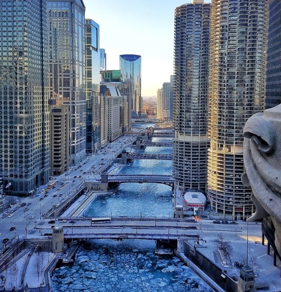 Marina City - Downtown (Winter)
